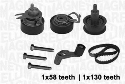 MAGNETI MARELLI 341303680000 -  Комплект ремня ГРМ